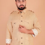 Stylish Linen Bush Coat for Men: Perfect for Travel